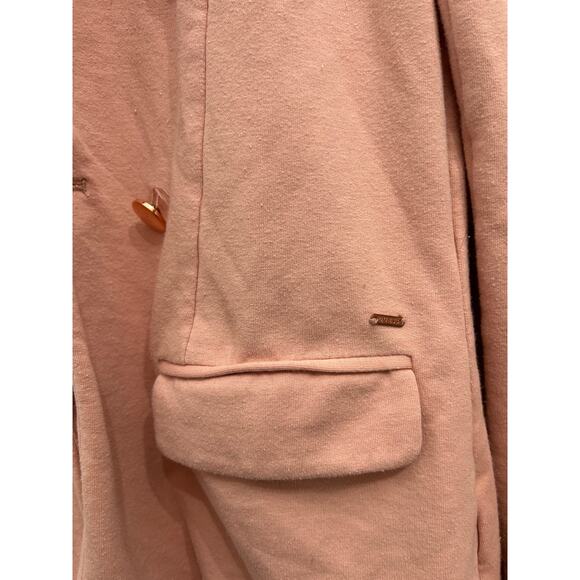 Guess Los Angeles Knit Brass Button Double Breasted Blazer Jacket Women’s - Picture 5 of 7